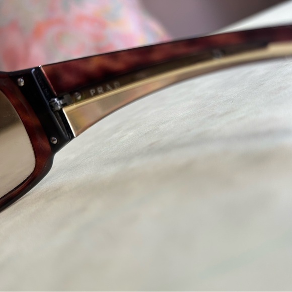 Prada Tortoise Shell Sunglasses - Picture 4 of 11
